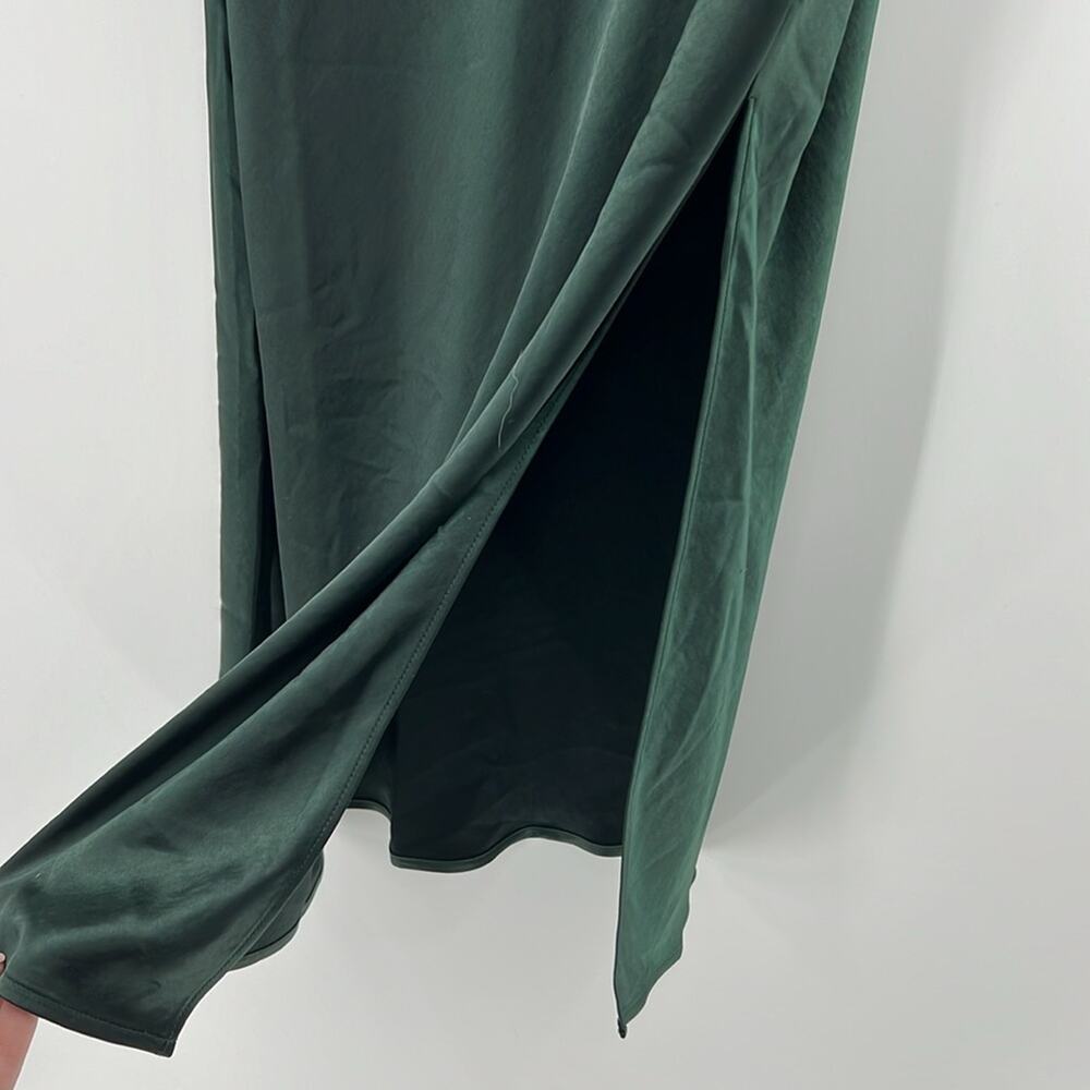 Madewell Women's Solana Slip Maxi Skirt - Green - 0 - New with tags - Picture 2 of 6